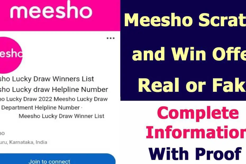 Meesho Scratch and Win